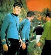 Spock Smiles!