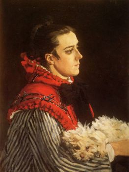 Claude Monet - Camille with a Small Dog, 1866 (May17P08)