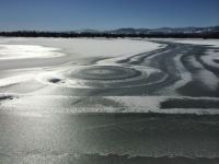 Warren Lake Icy patterns