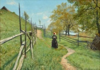 Anshelm Schultzberg - Idyllic Summer Landscape
