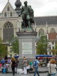 Statue Pieter Paul Rubens, Antwerpen, Belgium