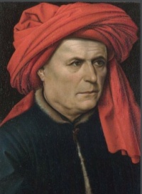 Robert Campin (Netherlandish, ca 1380–1444), A Man (1430–1435)
