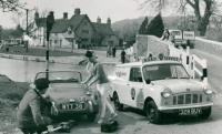 The Ford Crossing, Eynsford, Kent, UK. In the 1950s