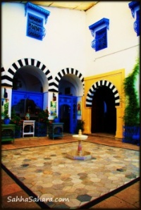 Lovely courtyard, Tunisia