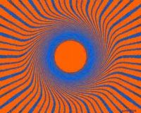 Orange concave spinner