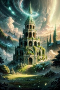 fantasy fairytale castle