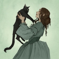 the black cat 2019, by Abigail Larson