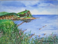 "Kimmeridge Bay" original watercolour painting