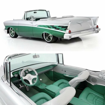 Solve 57 Chevy Bel Air convertible... Bandit... jigsaw puzzle online