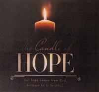 Advent candle : Hope