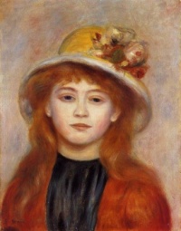Žena s kloboukem - Woman Wearing a Hat - 1889