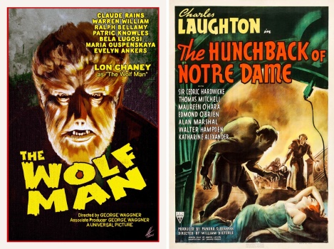 SF・ファンタジー・ホラー The Hunchback of Notre Dame The Wolf Man Solve The Wolf Man ~ 1941 and The Hunchback of Notre Dame ~ 1939