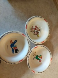 Kelloggs Promotional Cereal Bowls