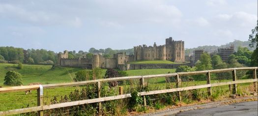 Alnwick Castle, Northumberland.