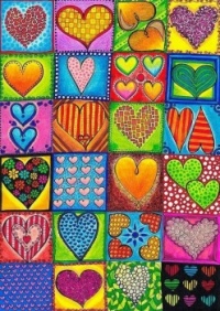 Rainbow Hearts