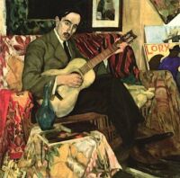 Armando Pereira de Basto (Portuguese, 1889–1923), Guitar Player (1918)