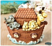 Noah's Ark Money Box