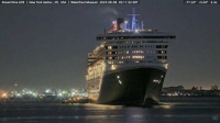 Queen Mary 2 arriving in New York, 2025-08-08
