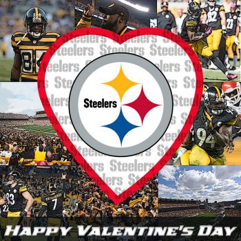 Happy V-day from the Steelers