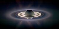 Dark side of Saturn