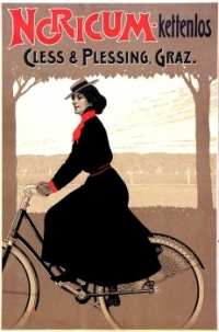 Noricum-Kettenlos, ca 1910, poster
