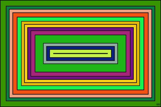 Solve Concentric Rectangles!! ~ H jigsaw puzzle online with 600 pieces
