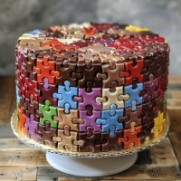 Puzzle Cake from Sugarland Treats FB