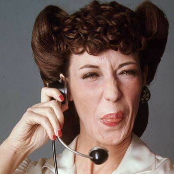 Jigsaw Puzzle | Lily Tomlin as Ernestine the telephone operator in ...