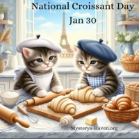 Nat'l Croissant Day from Mystery's Haven, Inc. FB