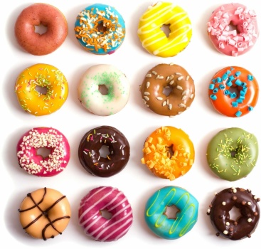 Colorful Donuts 3