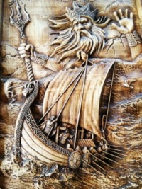 Njors Njoror. Norse God of Sea & Storms