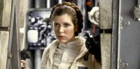 Young Carrie Fisher as Princess Leia in The Empire Strikes Back (2)