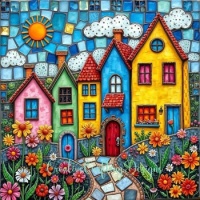 Stained Glass Sky