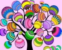 Fantasy Easter Egg Tree!  (medium)