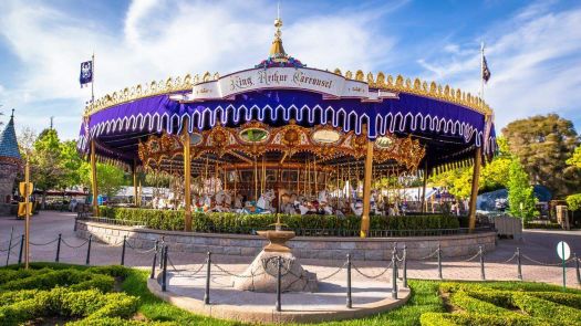 Carrousel at Disneyland in California