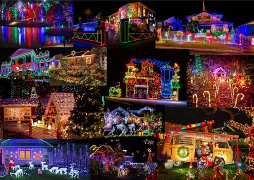 Solve Christmas Lights 1 jigsaw puzzle online with 247 pieces