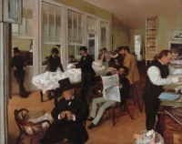 Edgar Degas - The Cotton Office at New Orleans, 1873