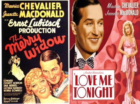 The Merry Widow  and Love Me Tonight ~ 1932