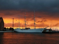 Gorch Fock I at Stralsund