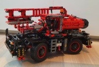 Lego Mobile Pile Driver