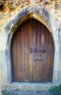 Old Brown Door