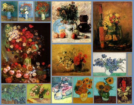 Vincent Van Gogh flowers