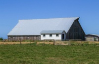 BIG BARN AND LITTLE SHED