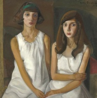 Boris Grigoriev Artwork  -  'The Twins'  1922-3