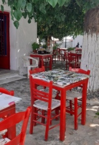 Taverne auf Thassos Griechenland