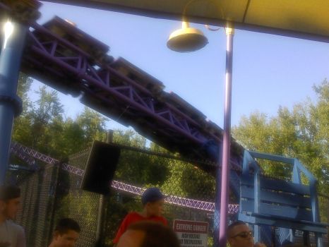 Bizarro's train flies by- 0902121702