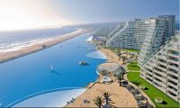 World`s largest swimming pool, San Alfonso Del Mar, Chile