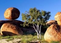 Balancing Boulder, Northern Territory, Australia