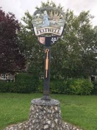 Feltwell Village Sign, Norfolk