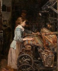 Child at the Loom
